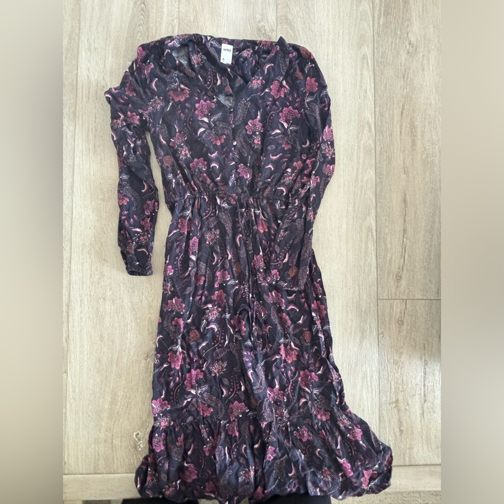 Floral Long Sleeve Dress
